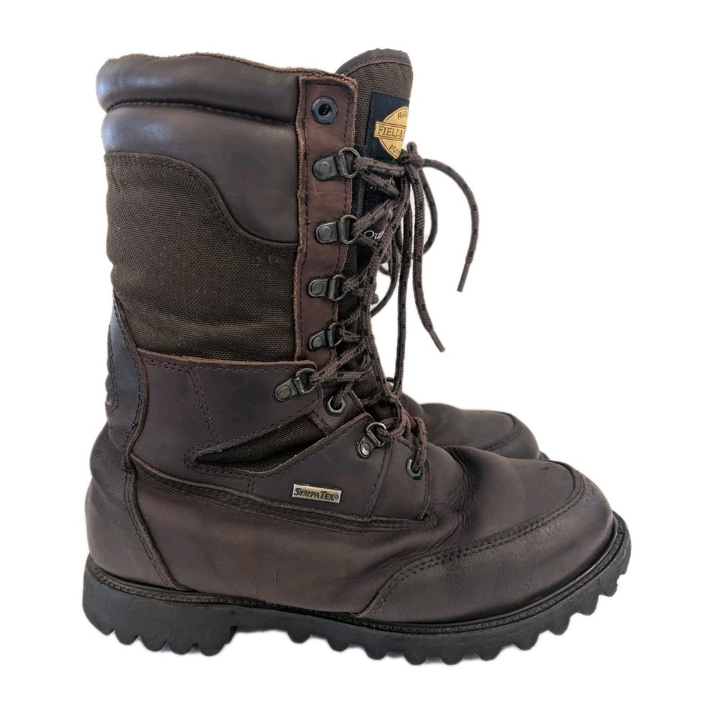 Field & Stream Mens Hunting Boots 9 Mason Shoe Insulated Thinsulate Sympatex 11"